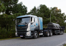 ArcelorMittal testa caminhão 100% elétrico