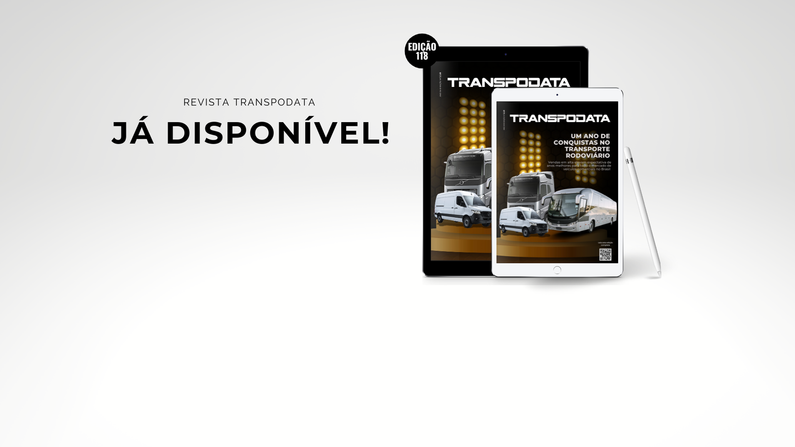 Já está disponível a Revista TranspoData – Edição 118