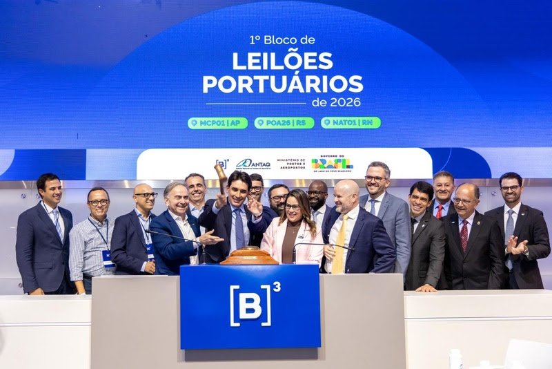 Terminais portuários receberão R$ 226 milhões de aportes privados