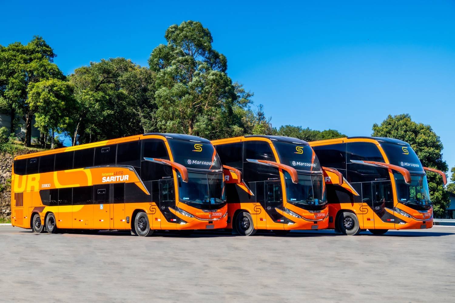 Marcopolo entrega primeiros ônibus geração 8 para a Viação Saritur em MG