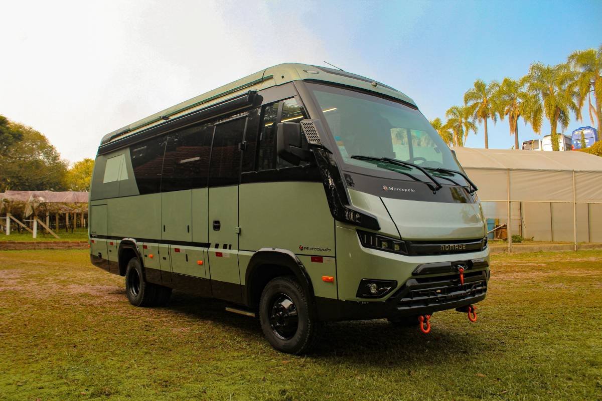 Marcopolo inicia entrega do motorhome NOMADE