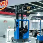 BYD revoluciona operações de armazém com empilhadeira eletrificada