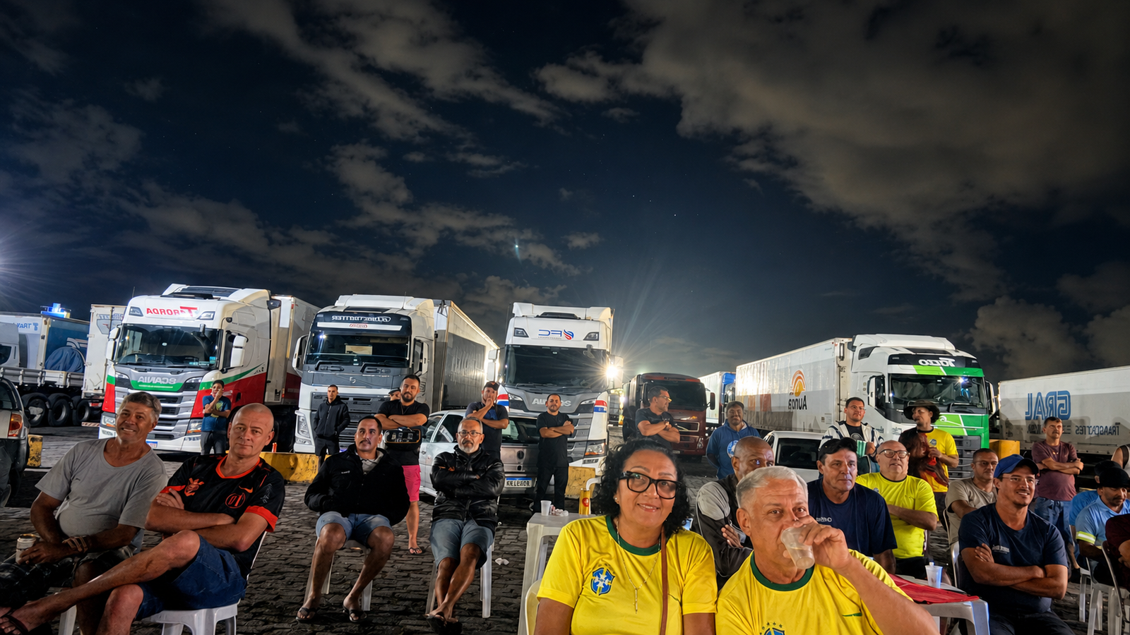 Craques das Estradas: leva o clima da Copa do Mundo para caminhoneiros e suas famílias