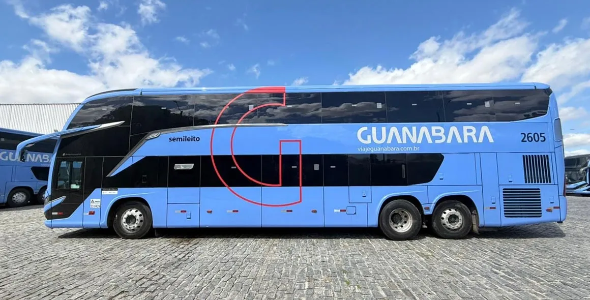 Guanabara renova frota com 80 ônibus Mercedes-Benz O-500 RSD e reforça operação rodoviária no país