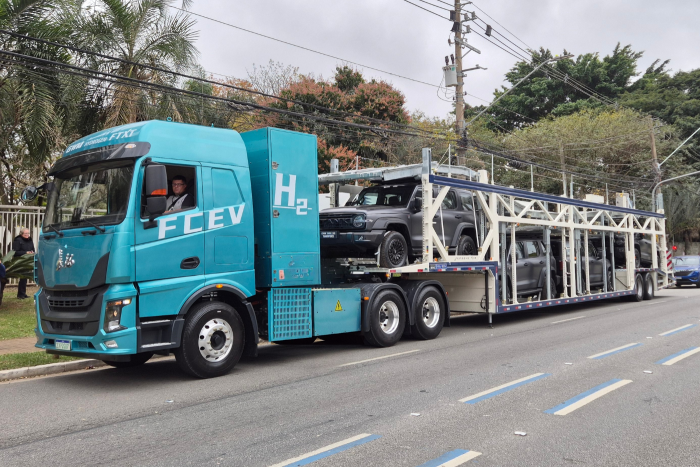 GWM é pioneira no transporte com caminhão a hidrogênio da América Latina