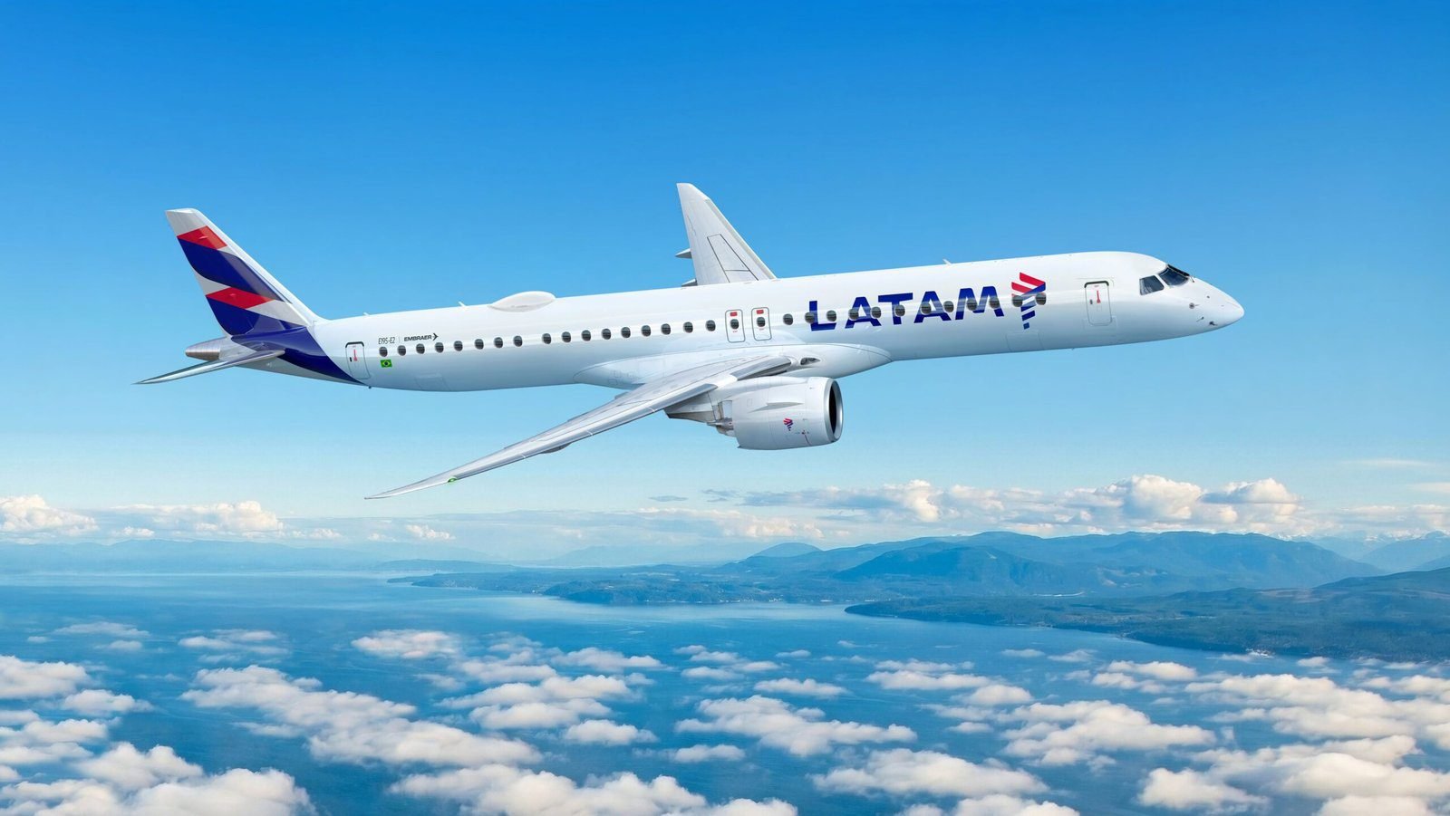 LATAM apresenta expansão doméstica com Embraer E195-E2