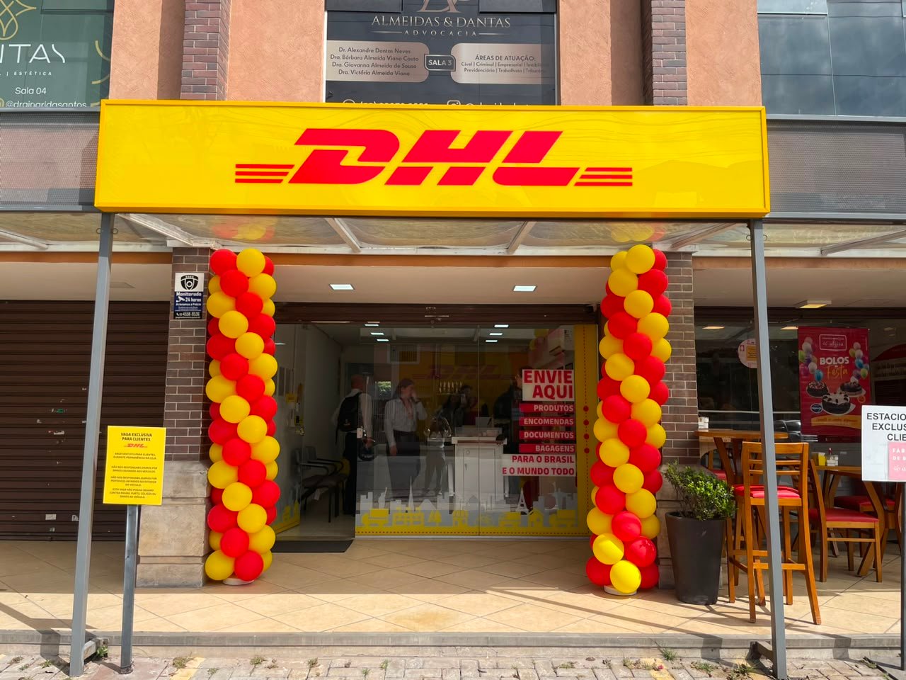 DHL Express alcança a marca de 40 lojas no Brasil