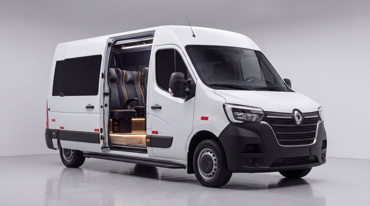 Raytec transforma Renault Master em novo Minibus VIP